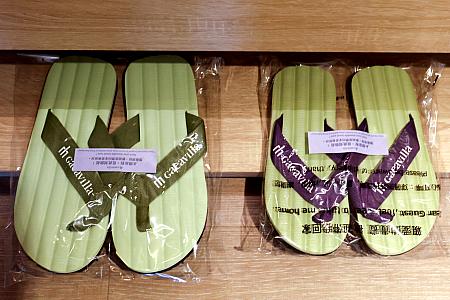 持ち帰りOKなビーチサンダル