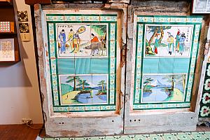 時の流れを感じるマジョリカタイルたち