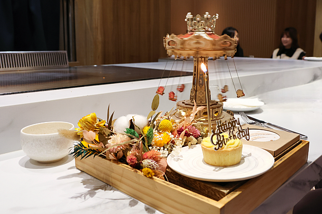 お祝いケーキプレート