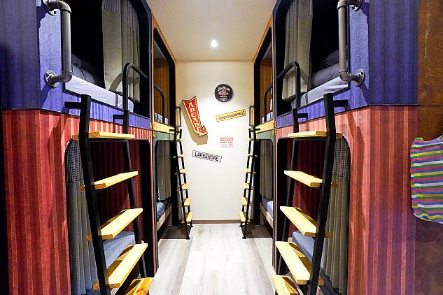 男女混合の8人部屋(ザ・モーメント・ミックス・ドミトリー)