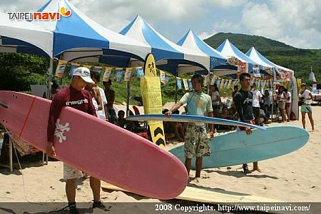2008年阿飛盃国際サーフィン大会 サーフィン 大会 海 墾丁 リゾート台湾南部