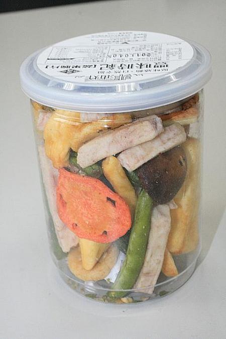 台湾綜合蔬果脆片（綜合野菜果物のドライチップス）