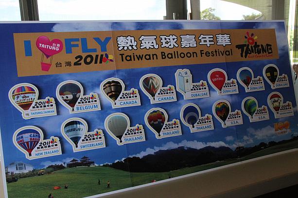 7月1～3日には世界各国の熱気球によるパフォーマンスがあります。色とりどりで楽しそうですねっ！