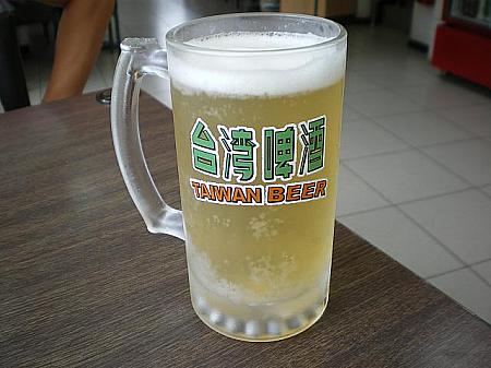 夏はビールの特集です in 台湾 ビアガーデンビール