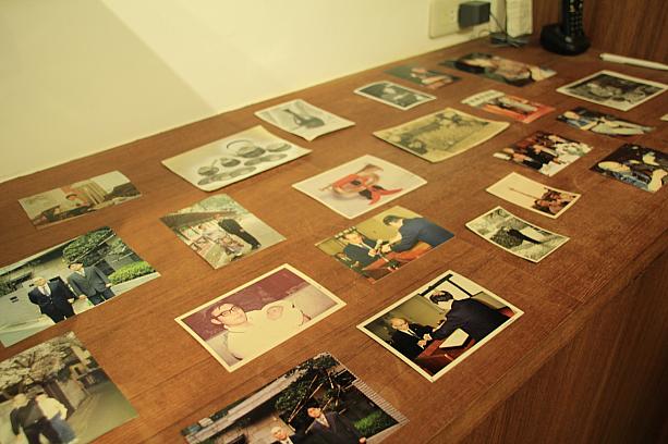 70年を記念しての展示ということで石黒さんのお写真も展示していました。