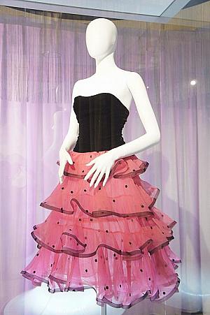 ニューヨークのリンカーン・センターで歌った時に着たキュートなドレス