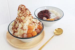 暑すぎる夏にはシャリシャリかき氷も人気！