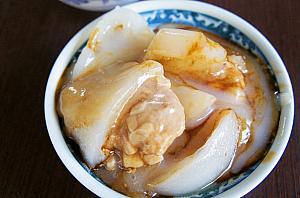 肉圓(ロウユェン/バーワン)：肉ミンチのでんぷん包み<br>画像提供：林森in台湾