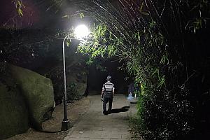 帰りは道が暗いので気を付けて！