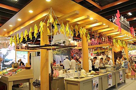 行って来ました！“2015台湾美食展“  美食 台湾料理 マンゴー 試食駅弁