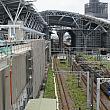 台中駅の高架化工事の進捗状況を間近に見る