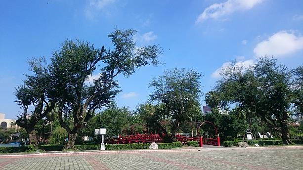 台中公園は日本の統治時代に作られた歴史ある公園