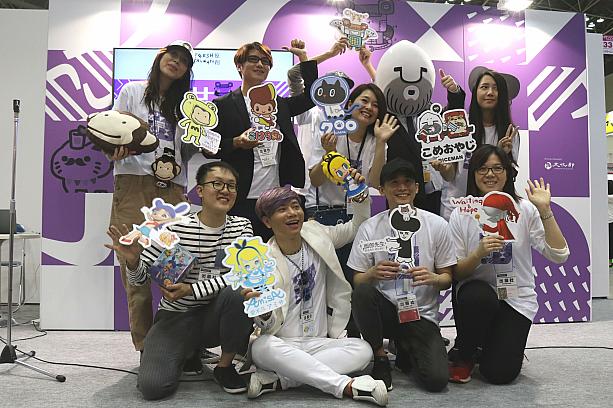 2018年4月4日に東京ビッグサイトで開催された「第8回ライセンシング ジャパン」には、今年も台湾のキャラクター集団「FRESH TAIWAN」のブースが。