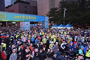 1986年から開催されている台北マラソン。今では欠かせない年中行事の1つ