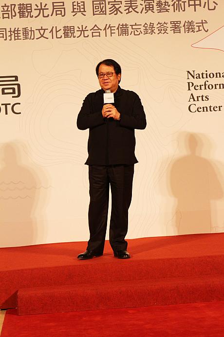 國家表演藝術中心の朱宗慶董事長(会長)は、台湾には多元的で豊富、創意あふれるパフォーマンスアートがあるとし、さらに多くの人の来訪を呼びかけました。