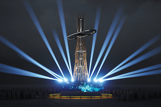 主燈(メインランタン)「光沐－世界的阿里山」<br>Copyright©嘉義縣政府(2026台灣燈會在嘉義オフィシャルサイトより)