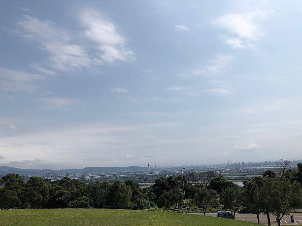 実はここからの眺めはとても素敵。台北市内の様子が見えます。