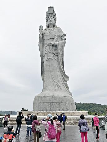 世界一巨大な媽祖像