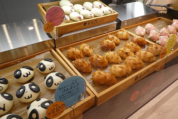 インスタ映え間違いなしの可愛らしい点心も見逃せません！ちなみに、台湾のお店で一番人気なのは、甘辛いチャーシューがたっぷり入ったパオはりねずみだとか。