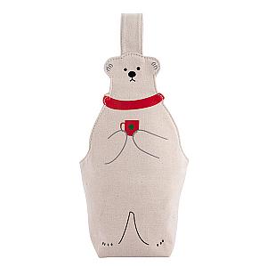 北極熊造型隨行杯袋 300元(長さ17.5cm×底幅9.3cm×高さ32cm)