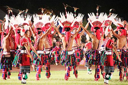 写真は馬太鞍集落でのアミ族の豊年祭はありませんが、雰囲気を味わってくださーい！