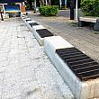 新設されたベンチに座ってまったりしたり、黄昏たり