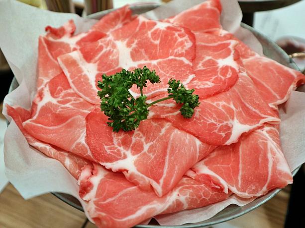 お肉の品質も確か！台湾産の黒毛豚をはじめ……