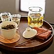 弱発酵茶の「自然生態白茶」をいただきました。いい香りとほのかな甘みに癒されます～。