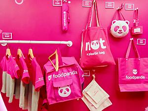コンテナ内には展示販売が！日本にも上陸したフードデリバリーネットワークの「foodpanda(フードパンダ)」のコンテナが一番人気！