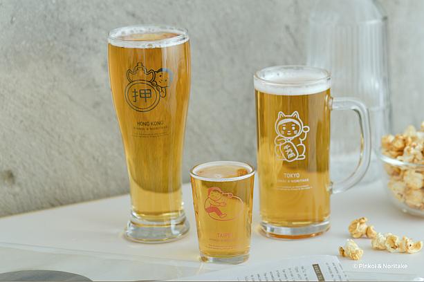 そして、ナビが狙っているのは「Pinkoi × Noritakeビールグラス 3種セット」！