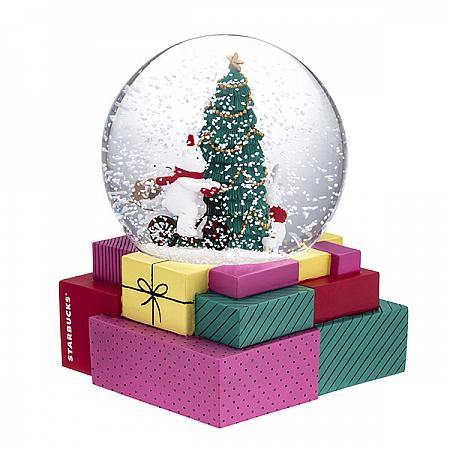耶誕禮物造景水球$1,500