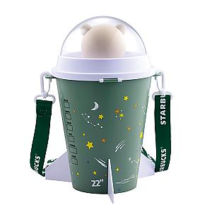 太空綠熊爆米花桶(サワークリームオニオンポップコーン5袋入り)$880