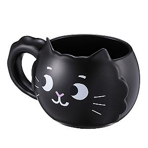 黑貓餅乾臉馬克杯(12OZ)$580