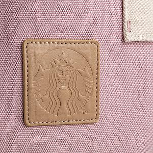 粉色皮革標提袋(30×10.5×20cm/取っ手25×5cm)$550