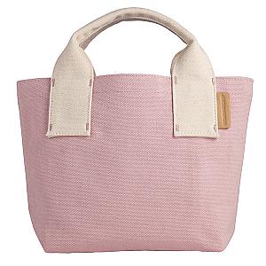 粉色皮革標提袋(30×10.5×20cm/取っ手25×5cm)$550