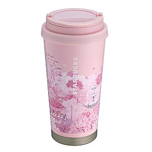 櫻花噴泉不鏽鋼杯(473ml)$980
