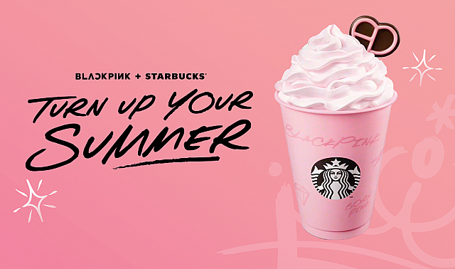 BLACKPINK × starbucks コラボ　マグカップ