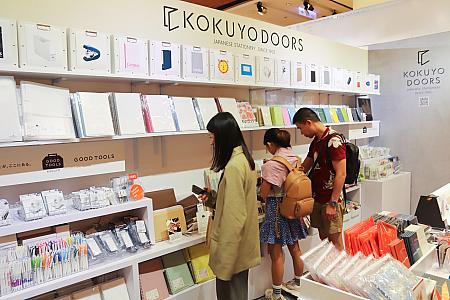 会場には日本のブランドも多く集結！中でも、日本を代表する文具メーカー「コクヨ」の直営店「KOKUYODOORS」を再現したブースは海外初と話題に！