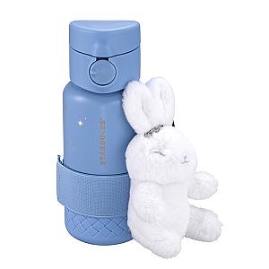 毛兔飾品不鏽鋼彈蓋瓶(355ml)$1,600