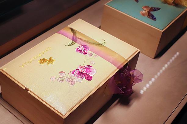 「小金魚茶包(蝴蝶蘭)」はお茶の品評会で賞を取った茶葉を使用した金魚ちゃんティーバッグが18つ入って、3980元。