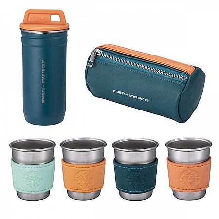 STANLEY隨行分享杯組(分享杯59ml×4、收納盒×1、杯套×4、隨行包×1)$2,580