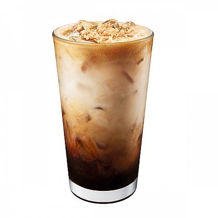 冰搖岩鹽焦糖風味燕麥奶咖啡(Rock Salted Caramel Oatmilk Iced Shaken Espresso) Tall$145/Grande $160/Venti$175