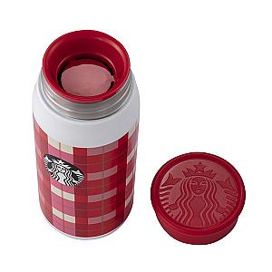溫暖格紋不鏽鋼杯(355ml)$900