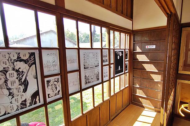 大正時代に建てられた宿舎では、「HOSTEL NAME HOSTEL+LIBRARY」というタイトルの展示。昔の建築物と台湾のマンガが1度に楽しめる仕掛けに。