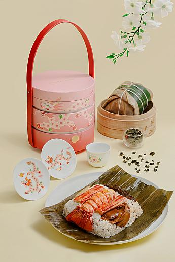 Regent x SHANG XIA 上下 龍蝦乾鮑海味粽瓷禮盒Luxury Rice Dumpling Gift Set
