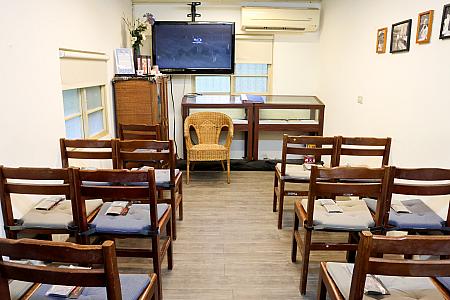 一画には当時では珍しい子ども部屋も。「子どもにも自由を養って欲しい」と独立した専用の部屋を設けたのだとか。