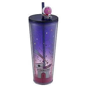 宇宙咖啡師裝飾TOGO冷水杯(710ml)$950
