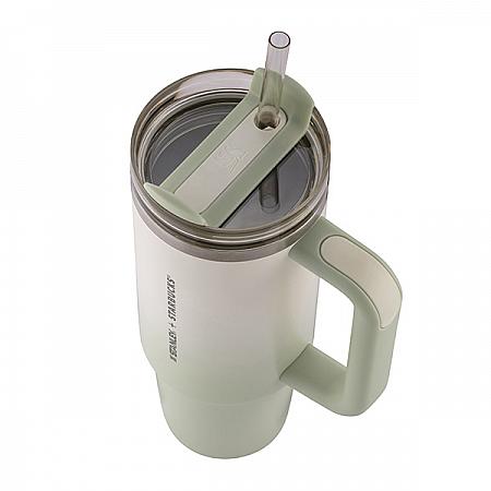 STANLEY漸層綠30OZ不鏽鋼把手TOGO冷水杯(887ml)$1,550
