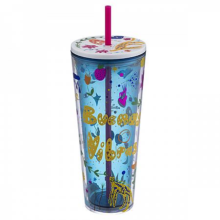 Artist活力夏日TOGO冷水杯(710ml)$650<br>Manuela Guillénデザイン