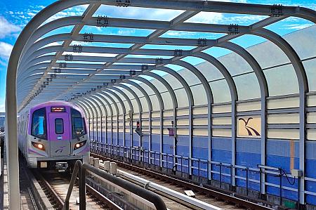 空港アクセス電車でもある桃園空港MRT